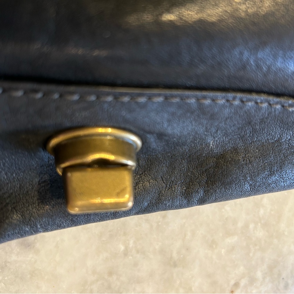 Coach 65th Anniversary Vachetta Black Saddle Bag - Picture 12 of 13